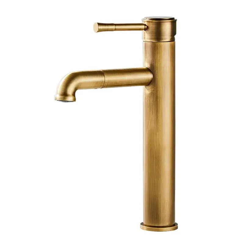Modern brushed gold antique bronze basin faucet bathroom sink mixer