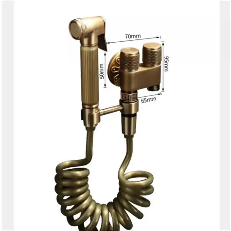 Antique bronze bidet sprayer set bathroom high pressure gun