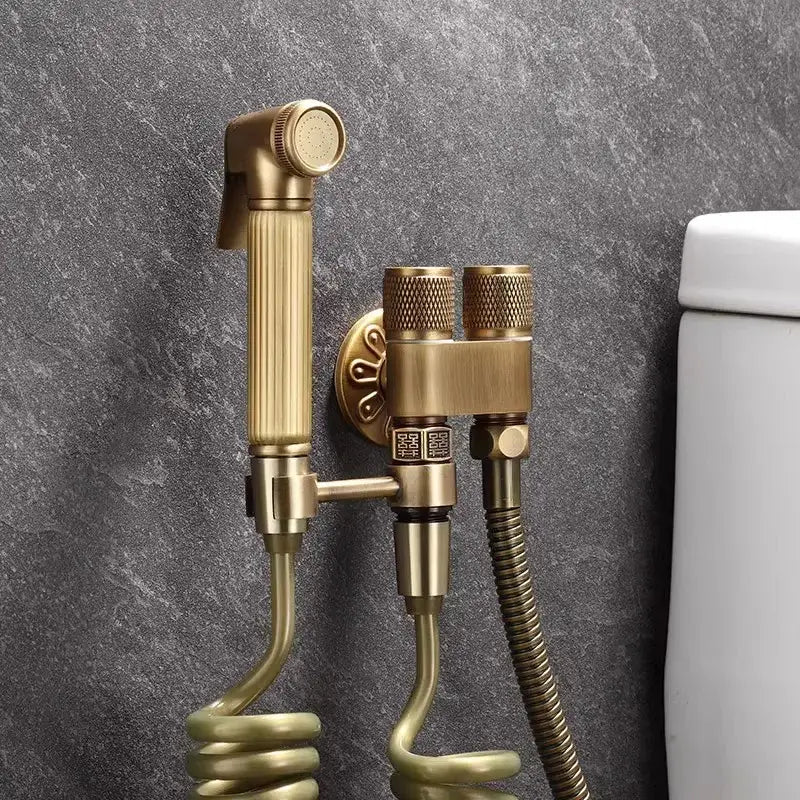 Antique bronze bidet sprayer set bathroom high pressure gun