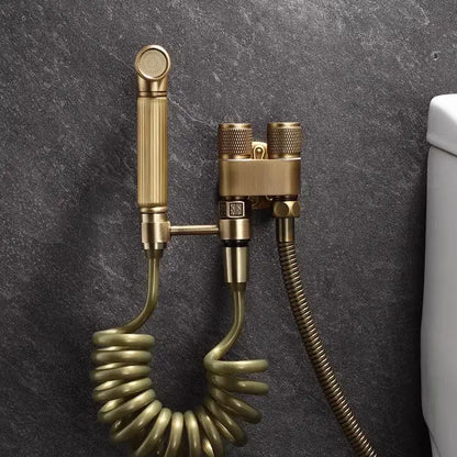 Antique bronze bidet sprayer set bathroom high pressure gun