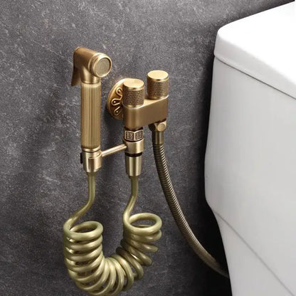 Antique bronze bidet sprayer set bathroom high pressure gun