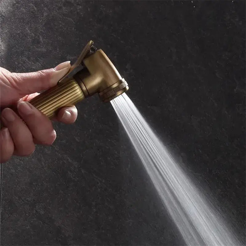 Antique bronze bidet sprayer set bathroom high pressure gun