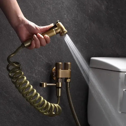 Antique bronze bidet sprayer set bathroom high pressure gun