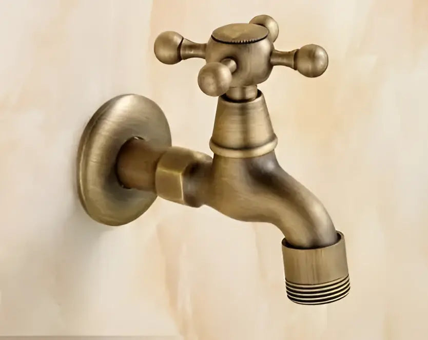 Antique dragon brass garden bibcocks tap garden washing faucet
