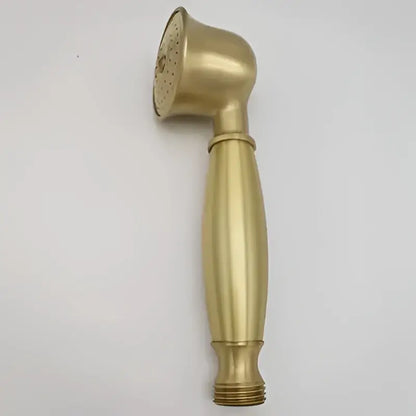 Antique brass handheld shower head holder – bathroom bidet stand