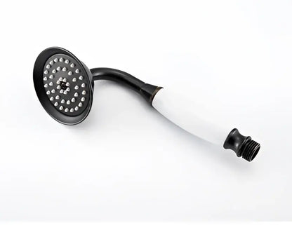 Antique brass handheld shower head holder – bathroom bidet stand