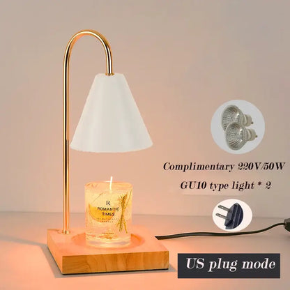 Modern blue & black aromatherapy melting lamp bedroom decor