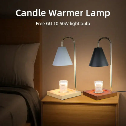 Modern blue & black aromatherapy melting lamp bedroom decor