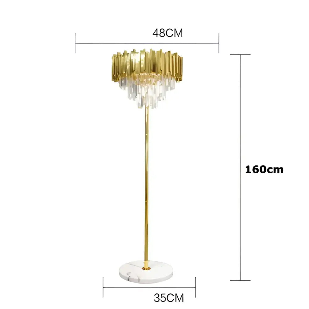 Art deco crystal led chandelier gold & silver dining room lighting