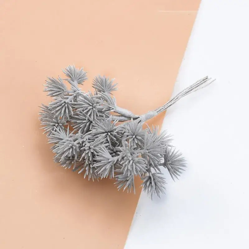 Pastel artificial gypsophila plants living room pine clusters