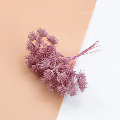 Pastel artificial gypsophila plants living room pine clusters