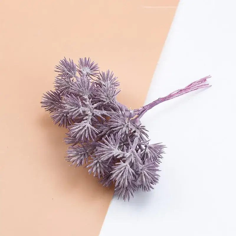 Pastel artificial gypsophila plants living room pine clusters