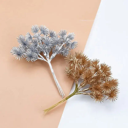 Pastel artificial gypsophila plants living room pine clusters