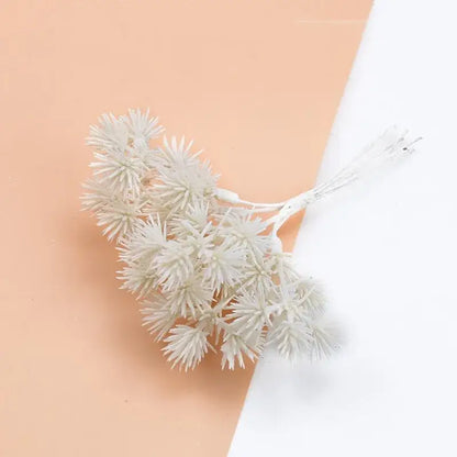 Pastel artificial gypsophila plants living room pine clusters