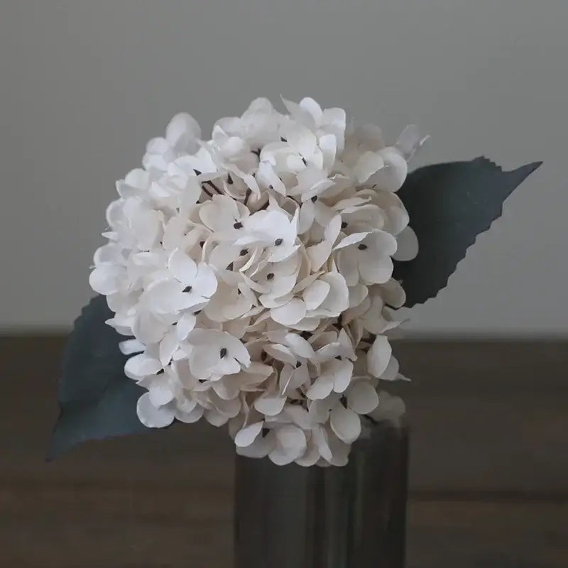 Pink & purple hydrangea silk flower arrangement wedding decor shop