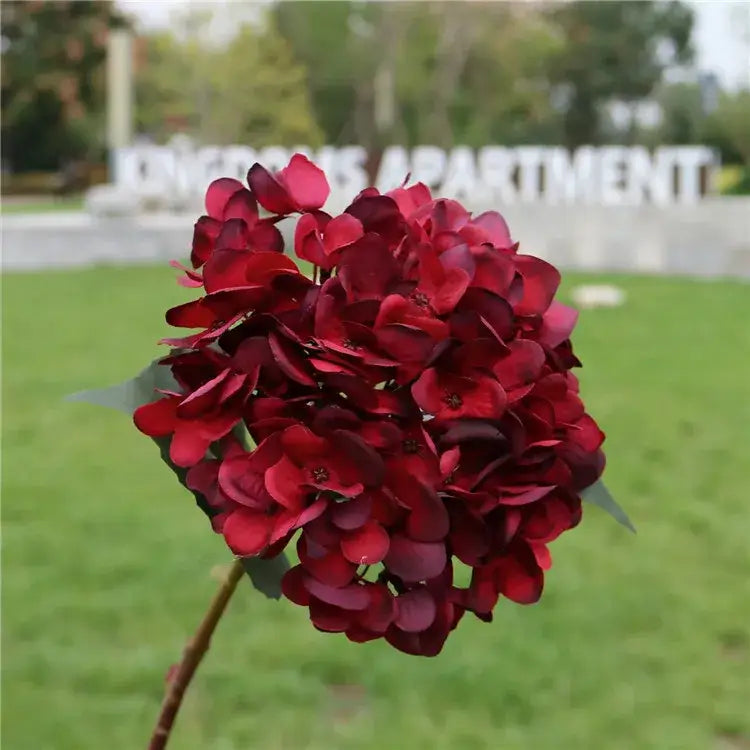 Vibrant assorted artificial hydrangea wedding flowers for living room