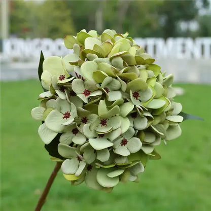 Vibrant assorted artificial hydrangea wedding flowers for living room
