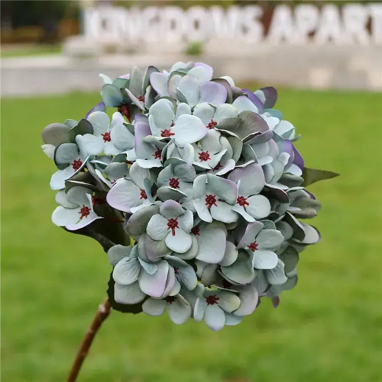 Vibrant assorted artificial hydrangea wedding flowers for living room
