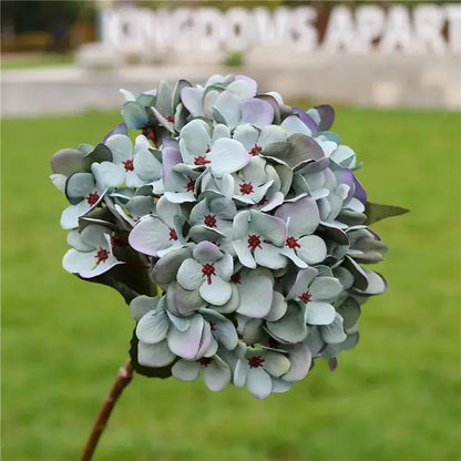 Vibrant assorted artificial hydrangea wedding flowers for living room