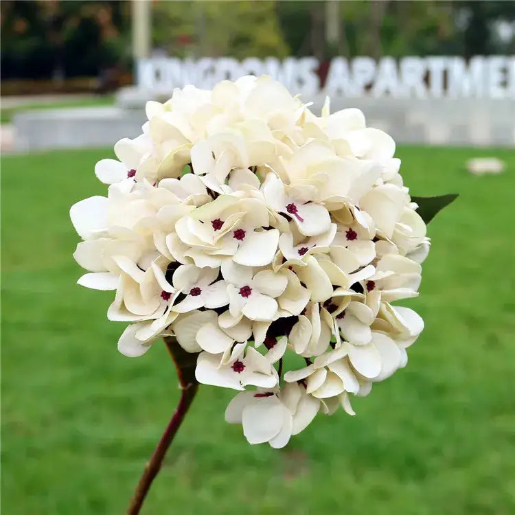 Vibrant assorted artificial hydrangea wedding flowers for living room
