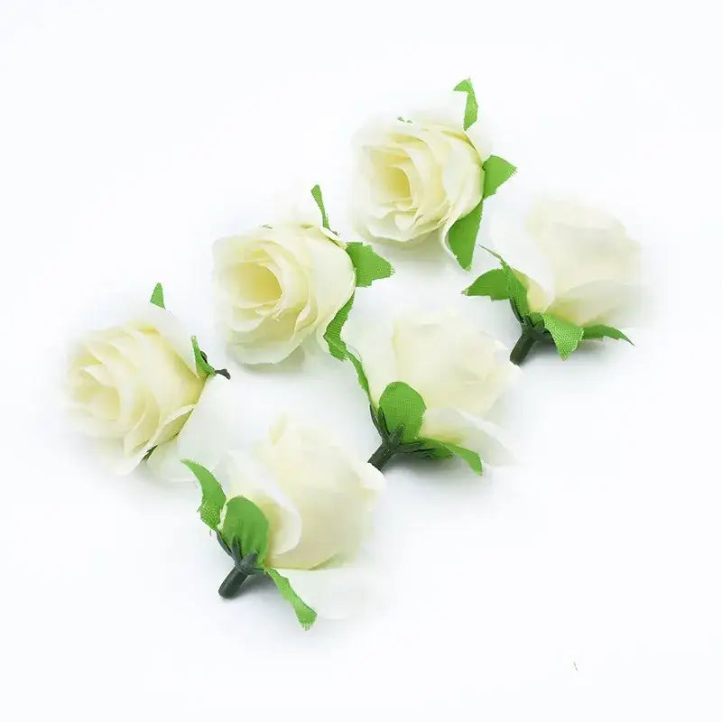 Assorted vibrant artificial roses decorative flowers living room decor