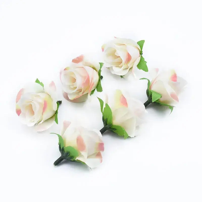 Assorted vibrant artificial roses decorative flowers living room decor