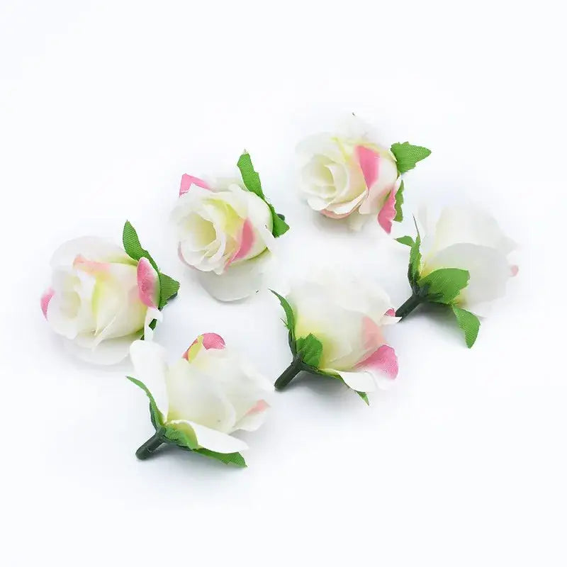 Assorted vibrant artificial roses decorative flowers living room decor