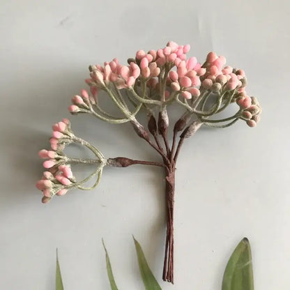 Pastel and metallic artificial plants diy garland living room decor