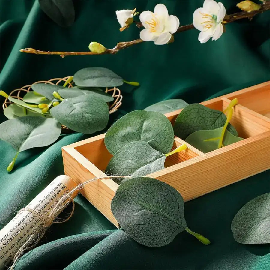 artificial roses and eucalyptus home wedding decor living room