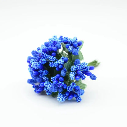 Vibrant assorted artificial stamen flowers for living room decor