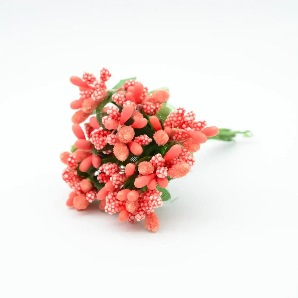 Vibrant assorted artificial stamen flowers for living room decor
