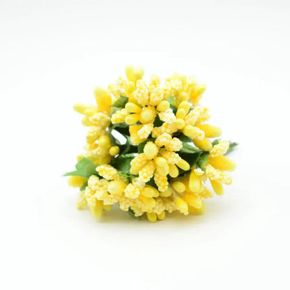 Vibrant assorted artificial stamen flowers for living room decor