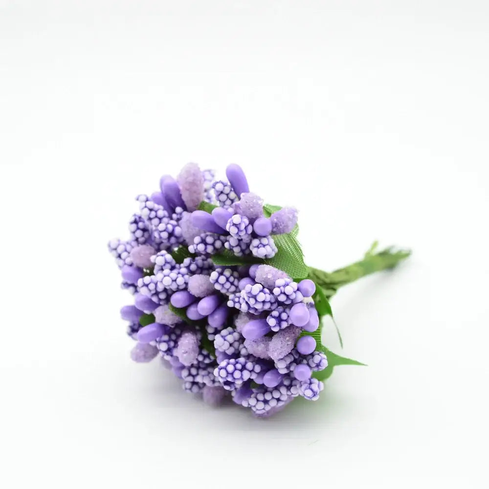 Vibrant assorted artificial stamen flowers for living room decor