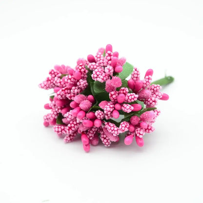 Vibrant assorted artificial stamen flowers for living room decor