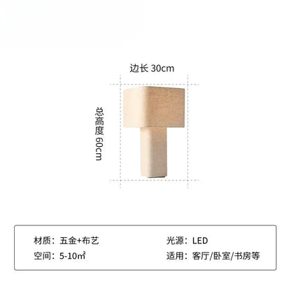 Wabi sabi white artistic floor lamp for living room minimalist light