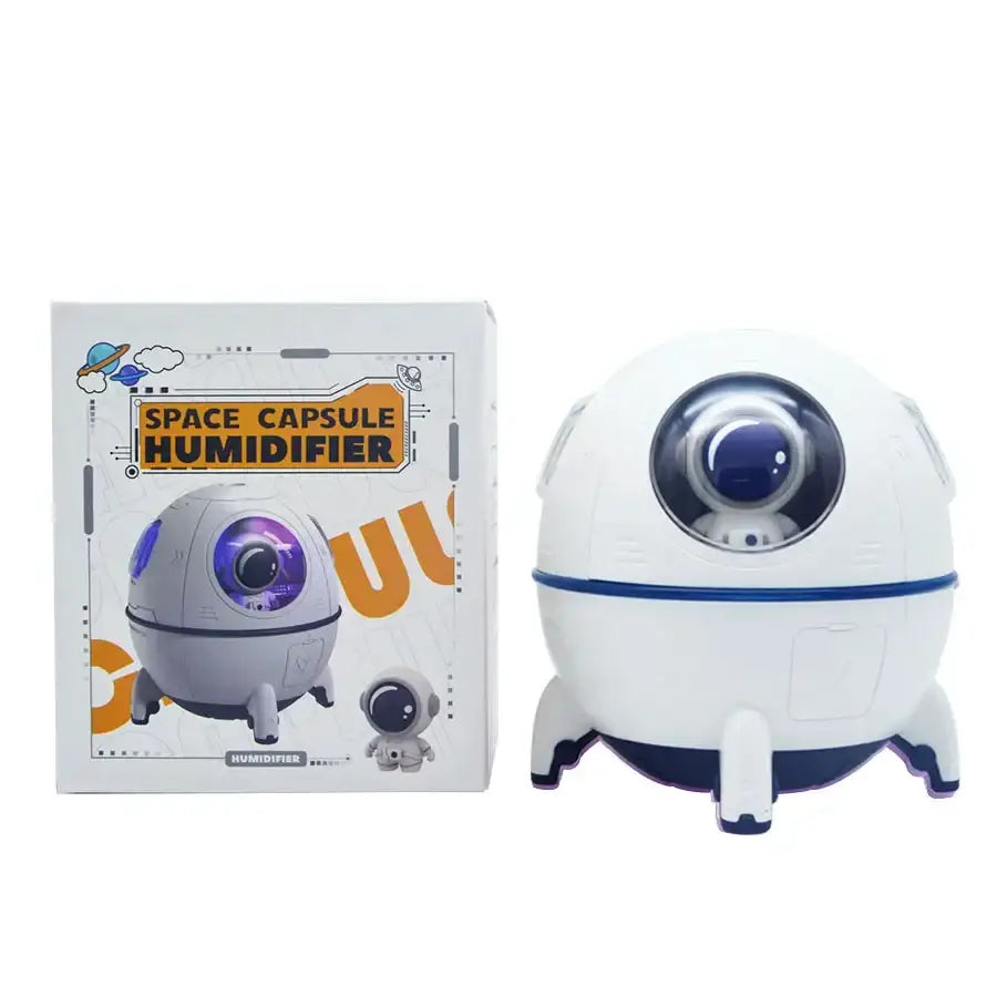 White astronaut air humidifier night light bedroom aroma diffuser