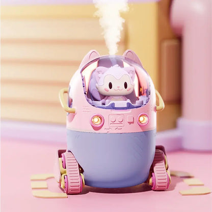 White astronaut air humidifier night light bedroom aroma diffuser