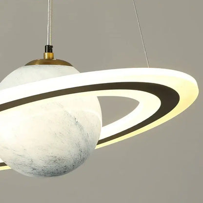 Modern white decorbites astronaut ball led pendant light bedroom