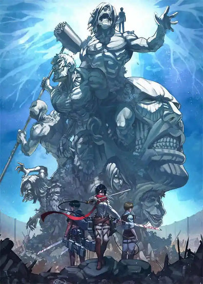 DecorBites™ Attack on Titan Final Season Poster Art
