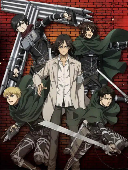 DecorBites™ Attack on Titan Final Season Poster Canvas Art