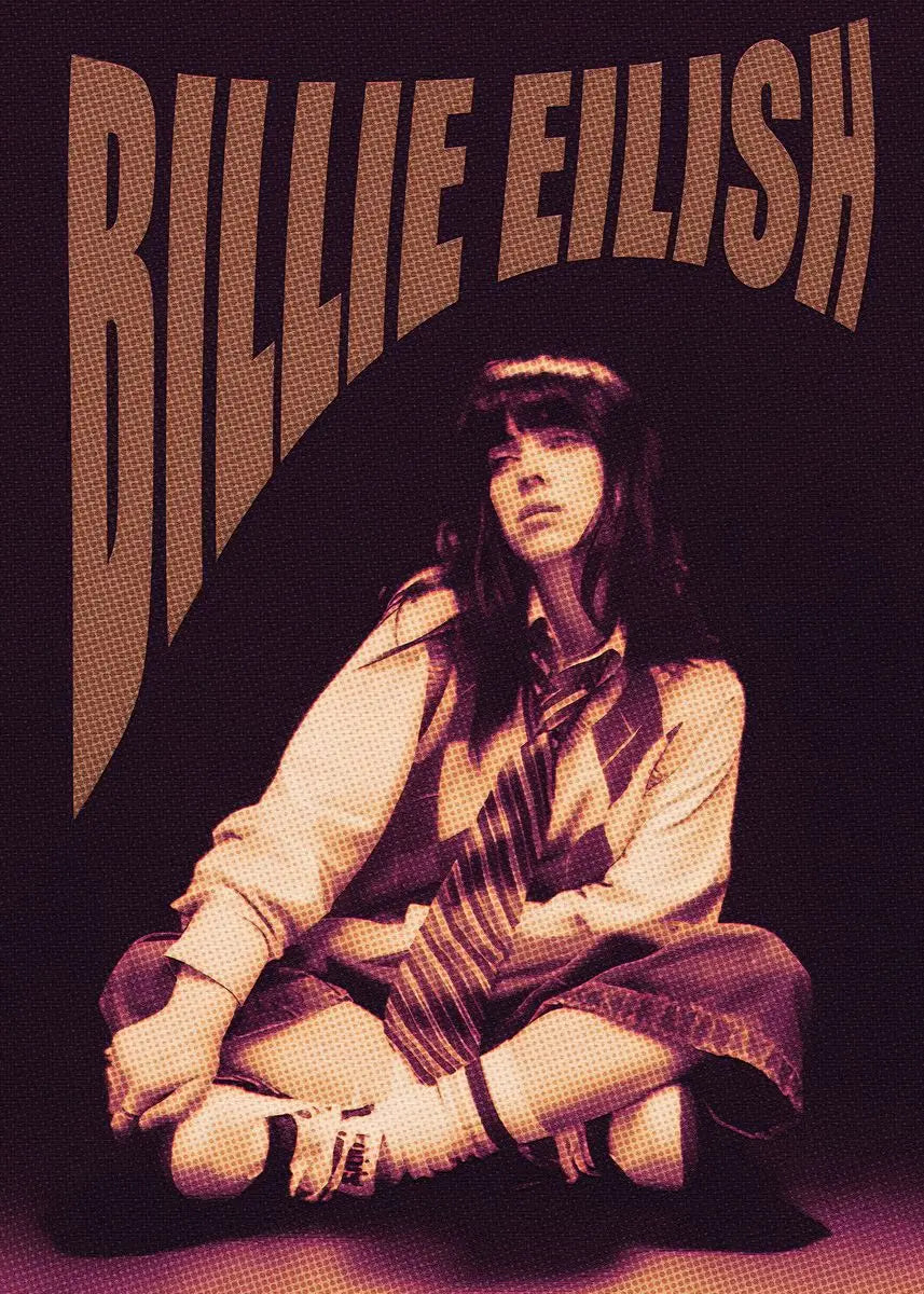 DecorBites™ "B-Billies Series Poster Canvas Art Print for Home Decor"