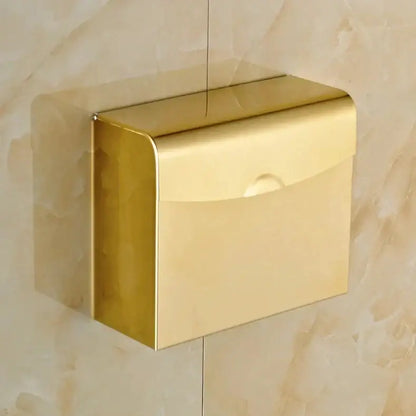 Modern gold paper phone holder shelf silver & gold bathroom rack
