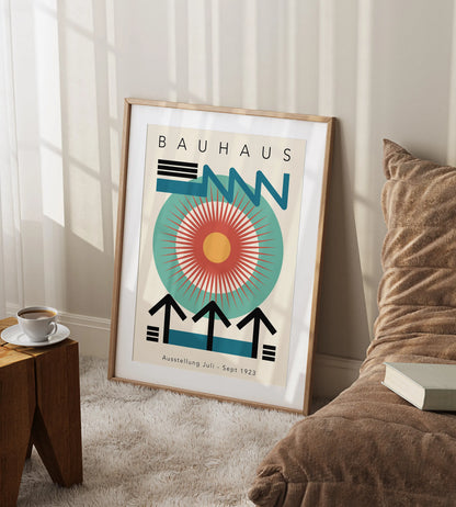 DecorBites™ Bauhaus Geometric Art Canvas Prints