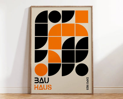 DecorBites™ Bauhaus Geometric Canvas Prints for Home Decor