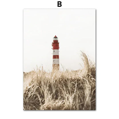 DecorBites™ Beach Landscape Canvas Wall Art Decor