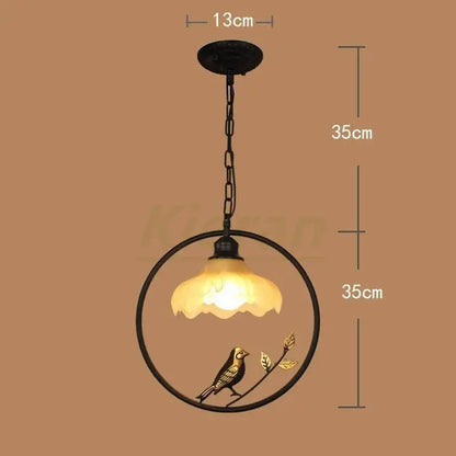 birdcage led chandelier black and white bedroom light