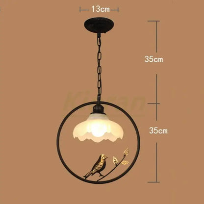 birdcage led chandelier black and white bedroom light