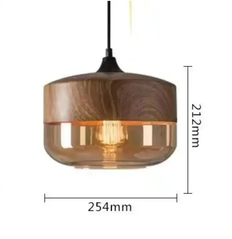 Modern black glass pendant light set of 3 for dining room