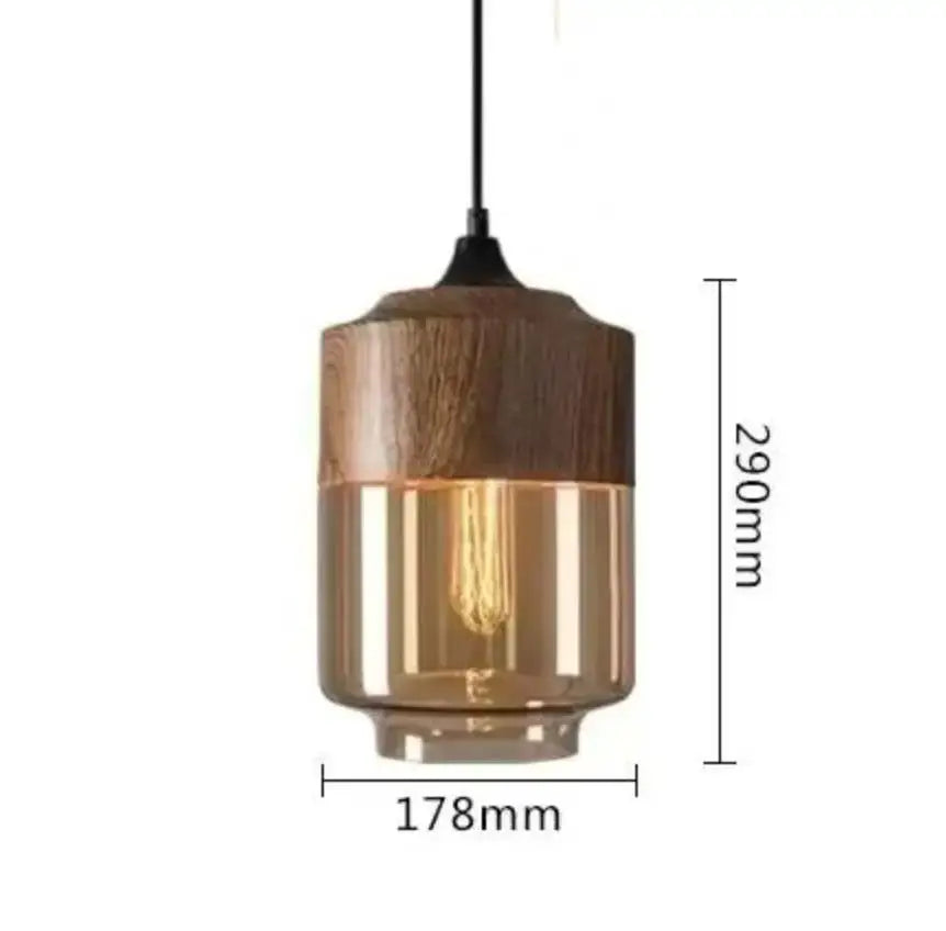 Modern black glass pendant light set of 3 for dining room