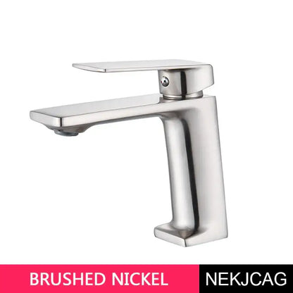 Modern black & gold basin faucet bathroom sink tap